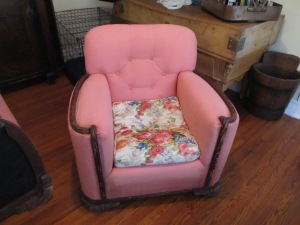 reupholstering a chair